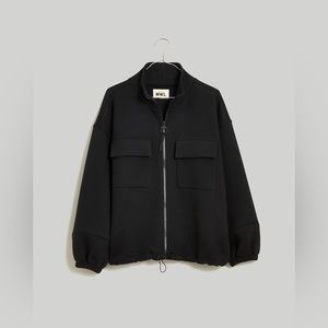 NWT Women’s Madewell MWL Quilted Jacquard Zip Jacket, Size Small